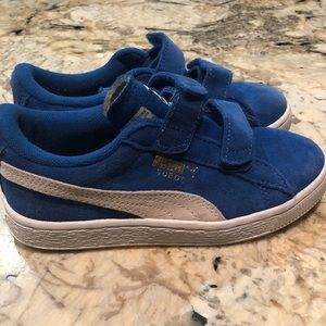 💙Gently worn, great condition kids Pumas, sz 1💙
